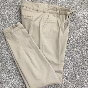 Low Rise Skinny Khaki Pants